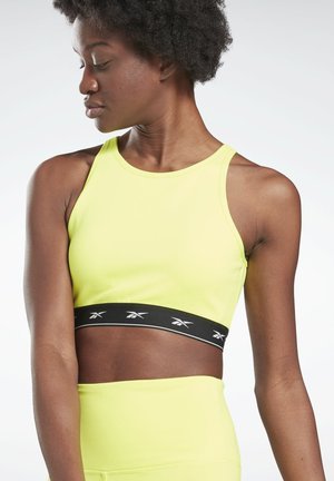 BEYOND THE SWEAT CROP TOP - Top - yellow