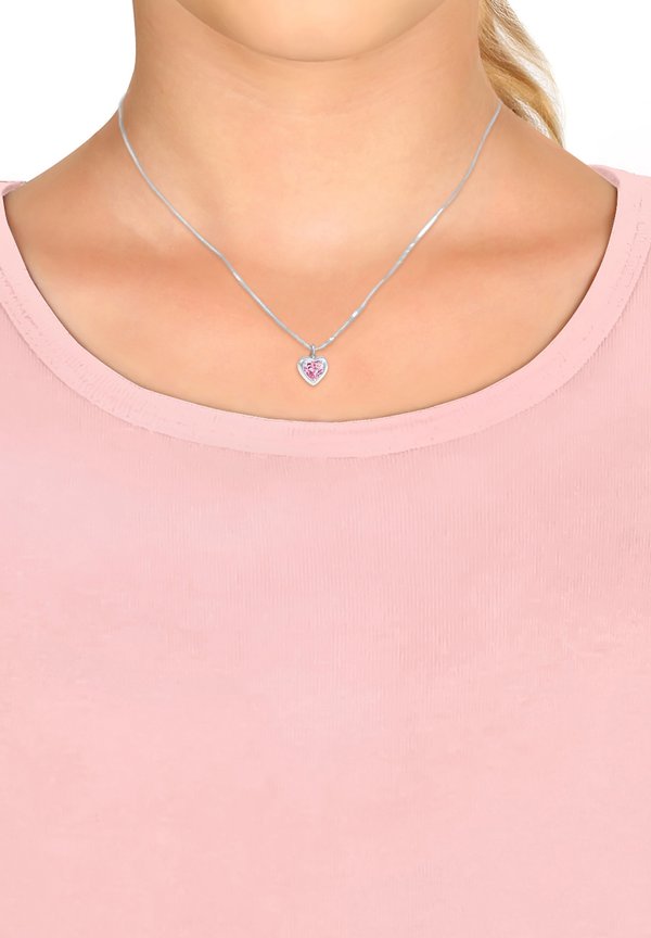 JEWELERY SET HEART – Ohrringe – silberfarben