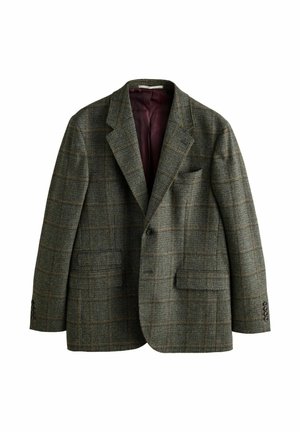 REGULAR FIT - SIGNATURE ABRAHAM MOON TWEED CHECK - Sakko - green