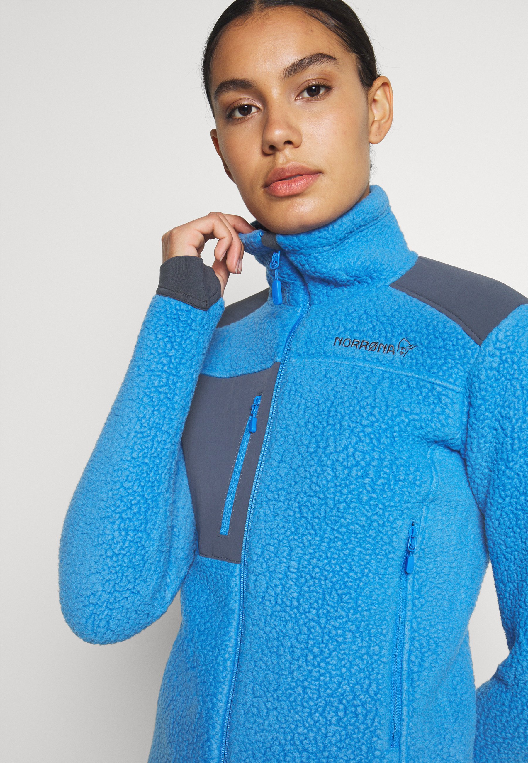 Norrøna TROLLVEGGEN THERMAL PRO JACKET Fleecejakke blue Norrøna Trollveggen | Tilbud, rabattkoder og deals Opp til