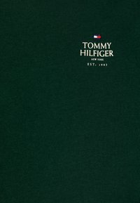 Tommy Hilfiger LOGO PUFF PRINT - Long sleeved top - ornamental green