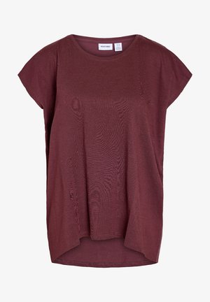 Noisy May, NMMATHILDE - T-shirts basic - dark purple