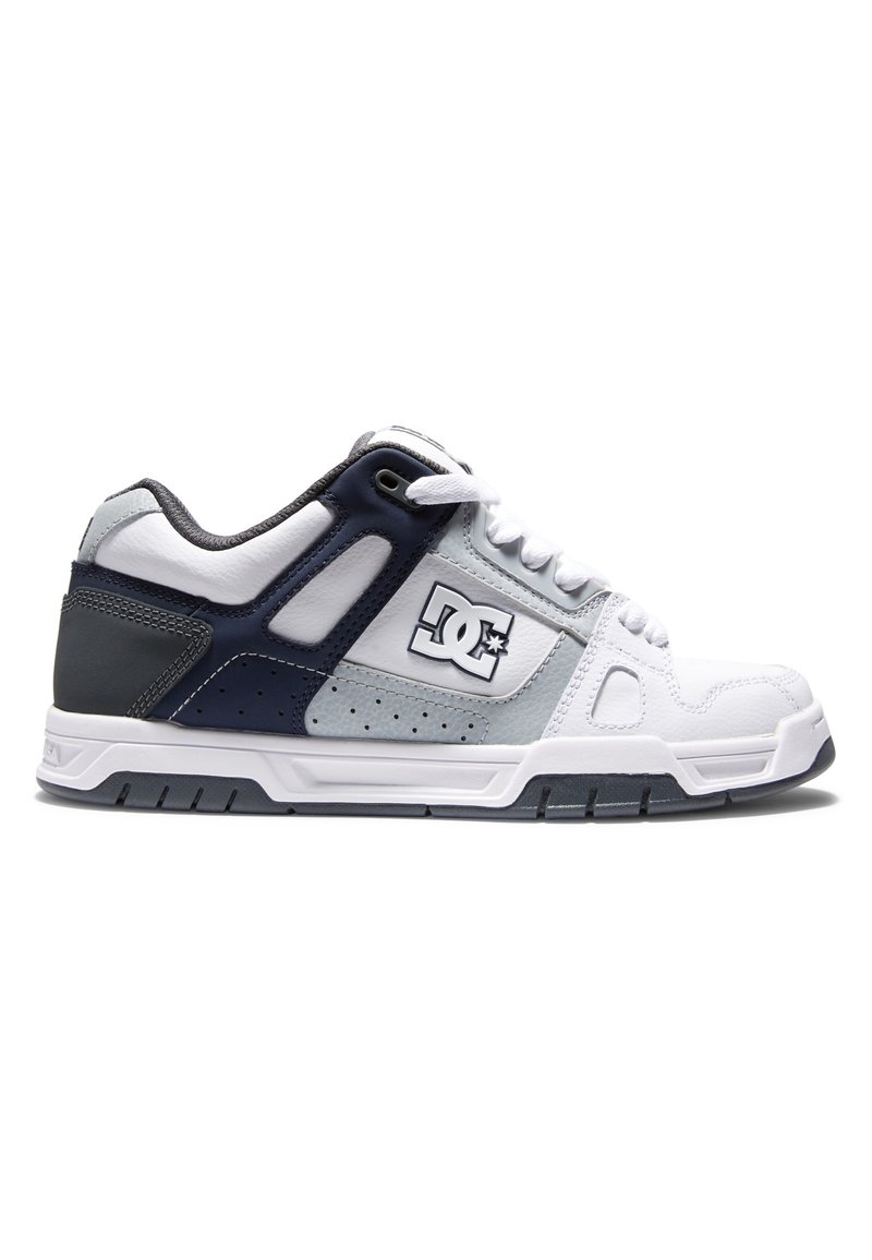 gezond verstand Ingang zakdoek DC Shoes STAG - Skateschoenen - white/grey/blue/wit - Zalando.be