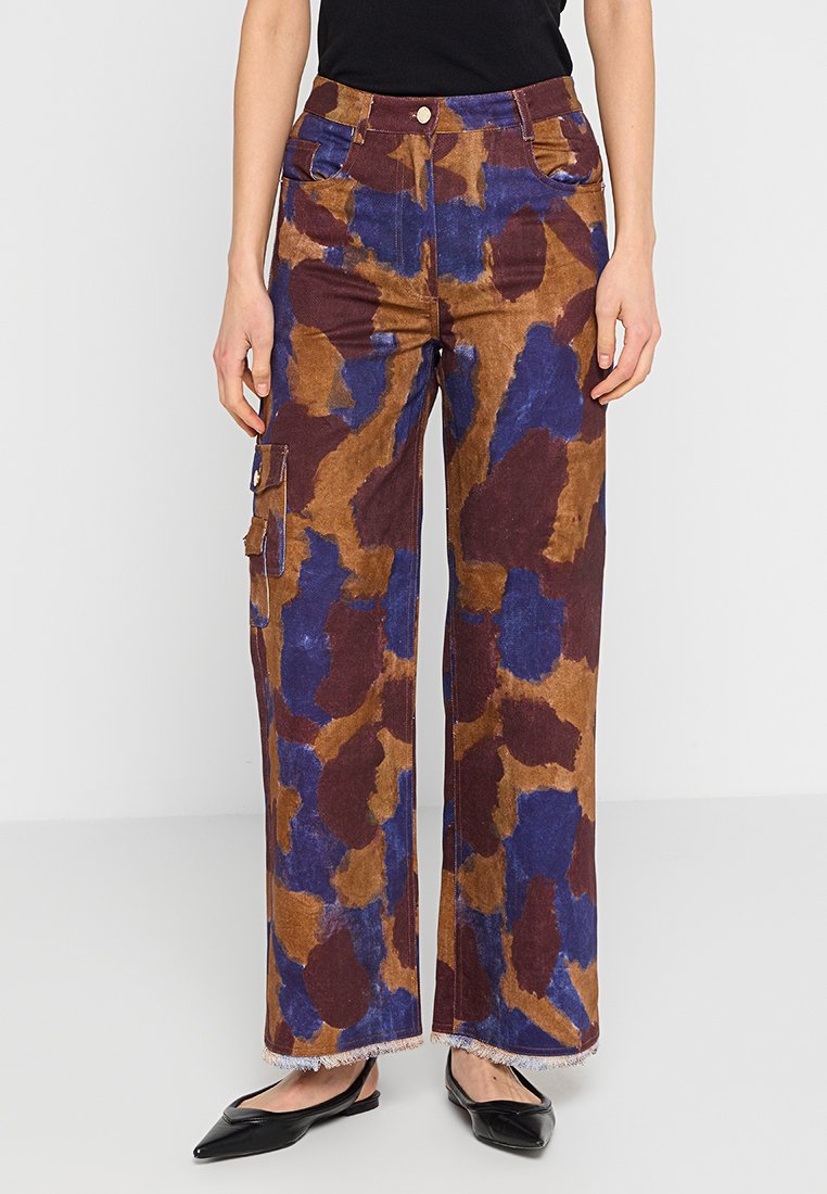 Helmstedt Flared Jeans donkergrijs