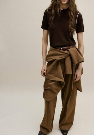 Polokošeľa - brown