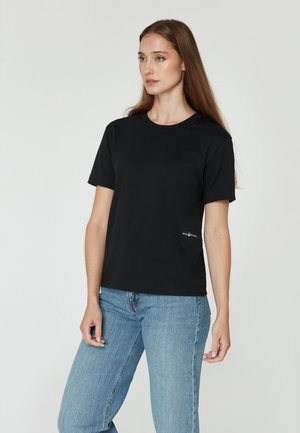 W RACE HEAVY TEE - T-shirts basic - carbon