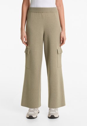 KNIT CARGO - Cargohose - mottled green