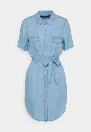 Jeansklänning - light-blue denim