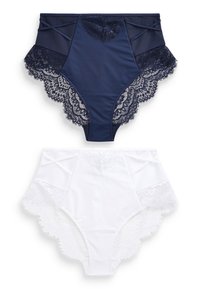 Unselected, navy white