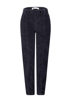 Street One, HIGH WAIST BARREL LEG HOSE MIT ELASTIKBUND - Pantalon classique - indigo night
