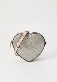ARNELA MINI HEART BAG - Borsa a tracolla - pewter