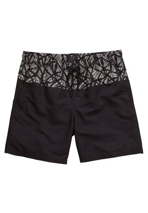 JP1880, JAY-PI SWIM SHORTS, BEACHWEAR, ELASTICATED WAISTBAND, ALL-OVER PRINT, UP TO 8 XL - Shorts da mare - black