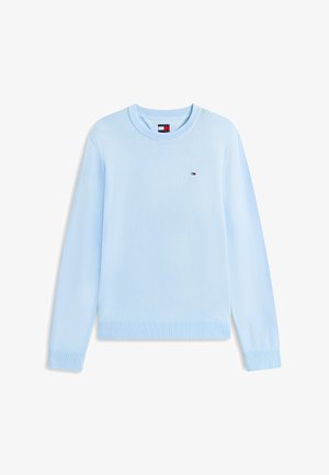 Tommy Jeans, FLAG EMBROIDERY - Trui - sweet blue