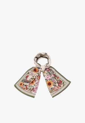 FABLE ENGLAND, BOTANICAL RECTANGLE - Sjaal - ivory