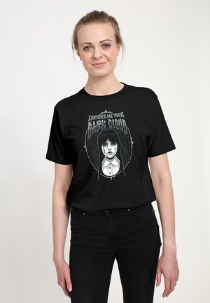 WEDNESDAY DARK CLOUD - T-shirt print - black
