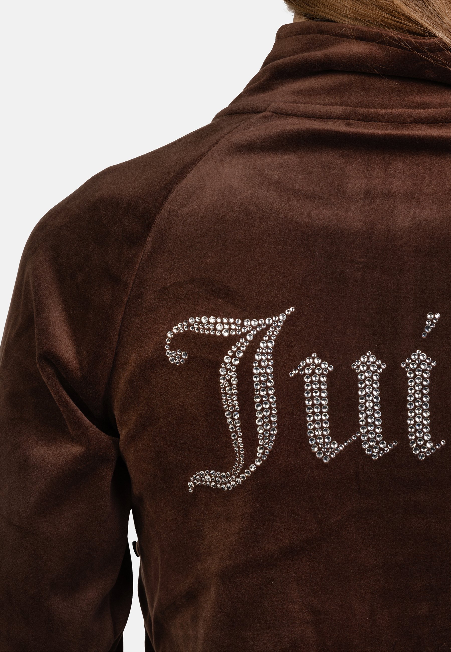 Juicy Couture Zip-up sweatshirt - bitter chocolate/dark brown