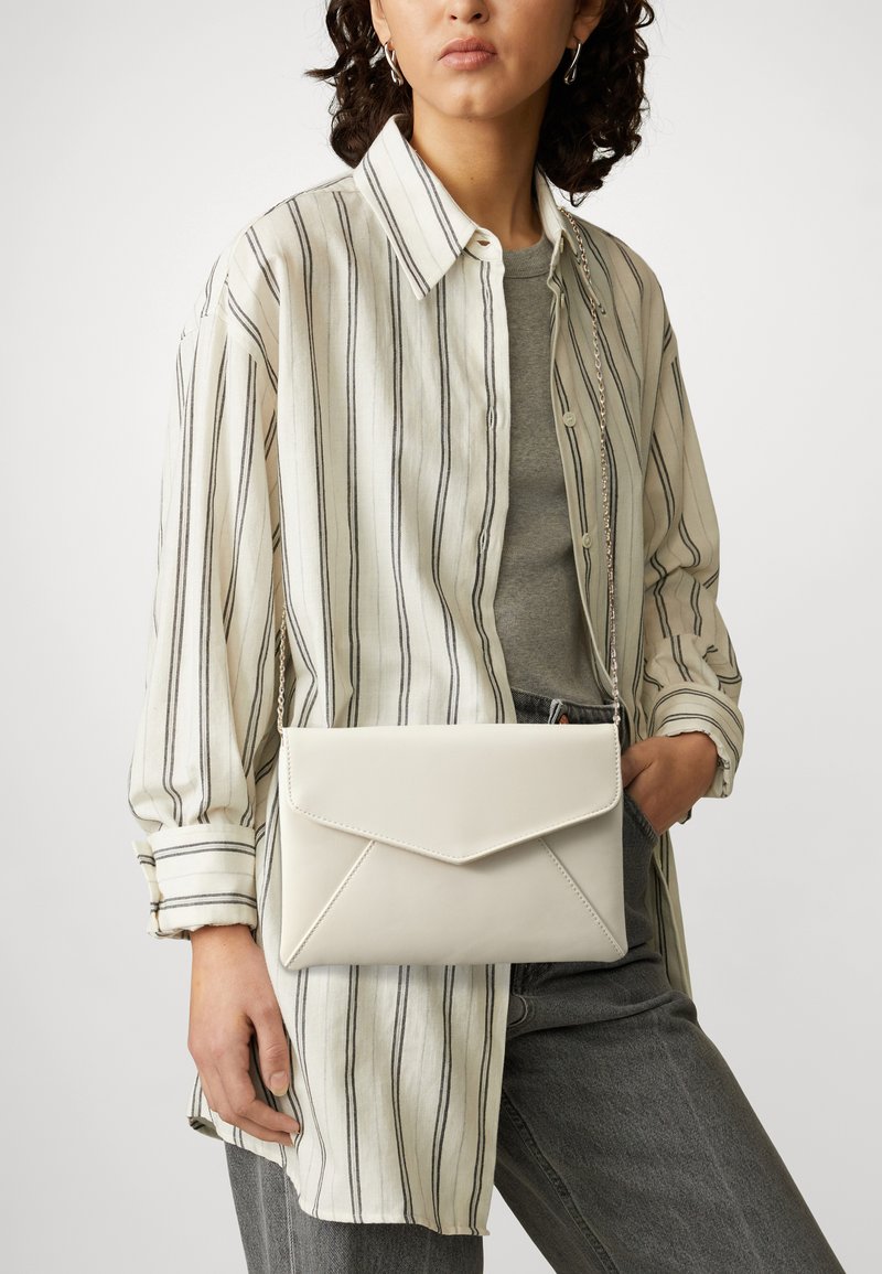 Anna Field - Clutch - 003 - off-white, Enlarge