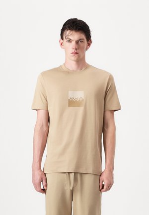 DUSPLIT - Camiseta estampada - medium beige