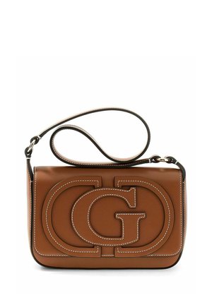 Guess, RUBY FLAP SHOULDER BAG - Sac à main - caramel