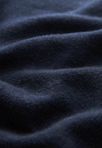 Next NECK MIDI - Strickkleid - navy blue