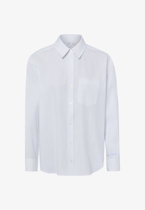 Samsøe Samsøe, SALOVA POCKET SHIRT 15756 - Πουκαμίσα με κουμπιά - white pinstripe