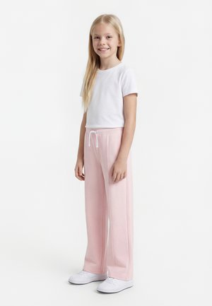 Abercrombie & Fitch TRACK PANT  - Dresside alumine osa - chalk pink