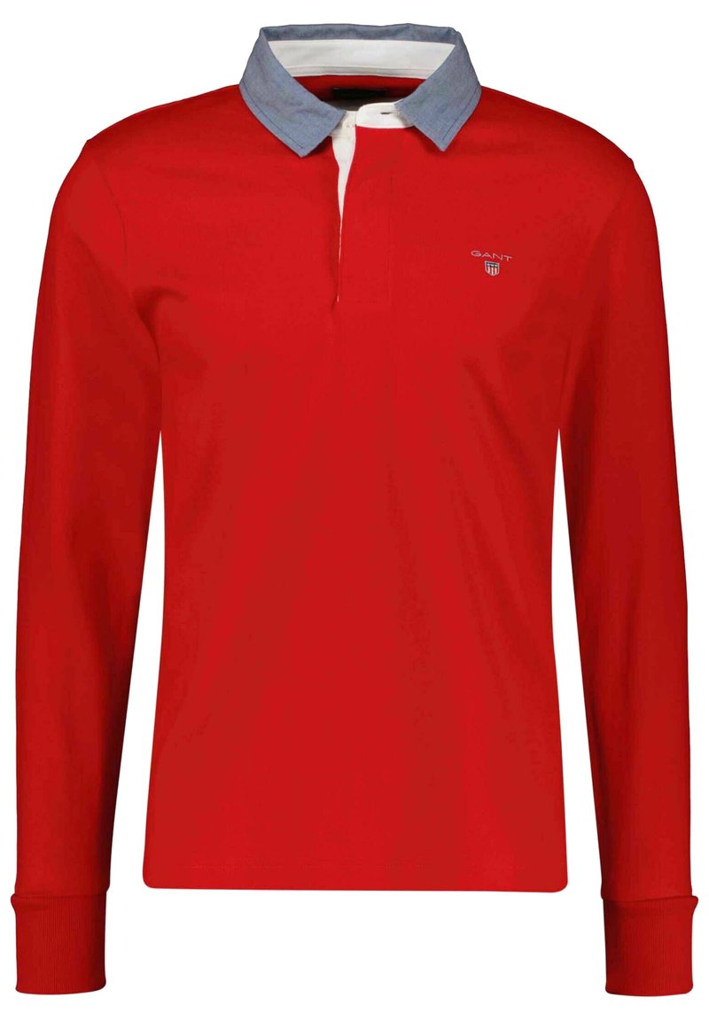 GANT ORIGINAL HEAVY RUGGER - Long sleeved top - rot/red - Zalando.de