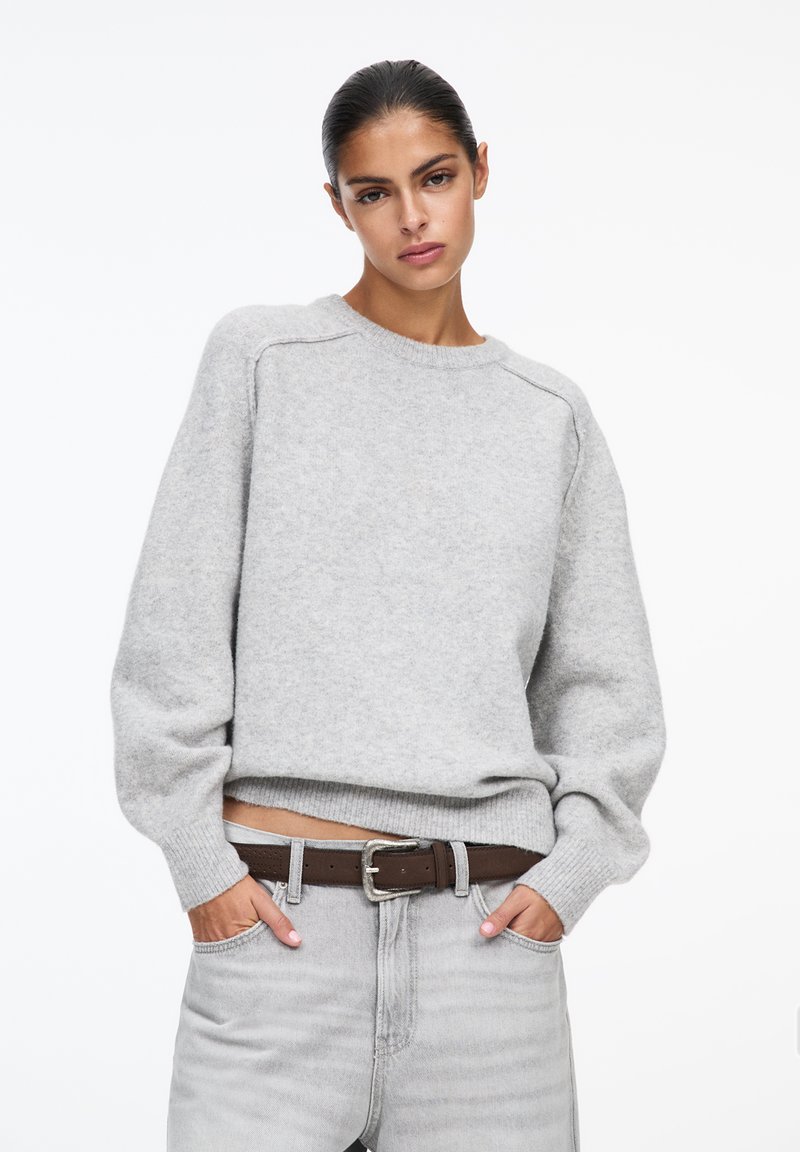 PULL&BEAR OVERSIZE - Vesta - light grey