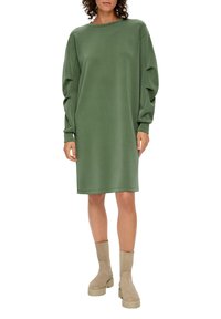 s.Oliver STRETCH - Freizeitkleid - grün