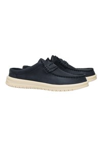 HEYDUDE WALLY NXT MULE LEATHER - SLIP-ONS - Mokassin - white