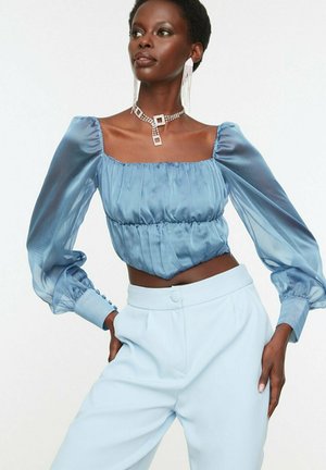 Blouse - blue