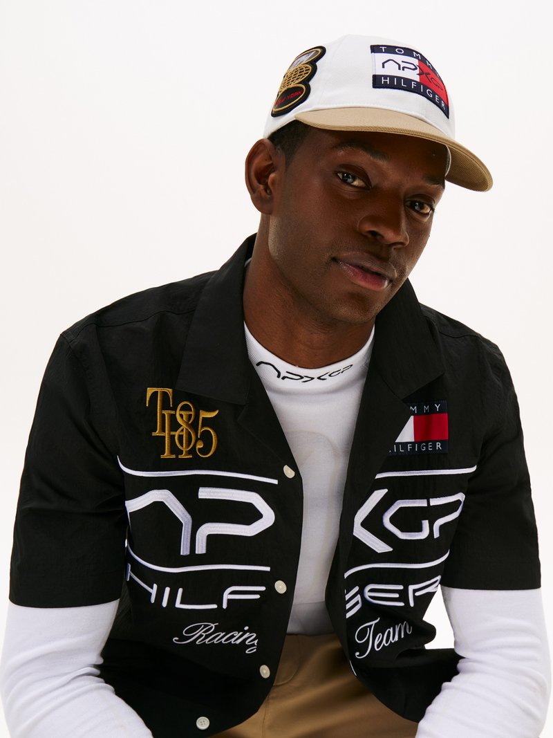 Tommy Hilfiger F1 MOVIE CAP 2 UNISEX - Caps - ecru