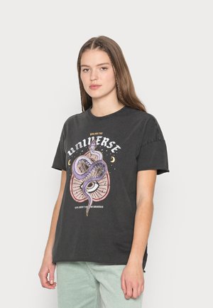 ONLLUCY EYE - T-shirt con stampa - black universe