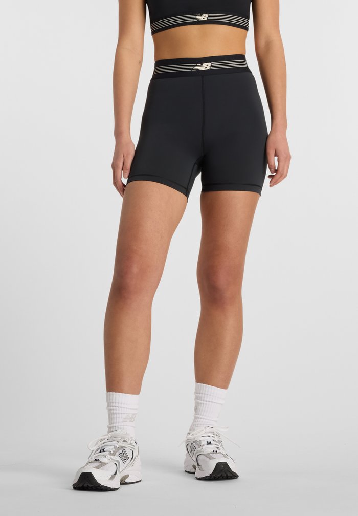 New Balance AC FITTED SHORT 5" WOMENSV1 - Leggings - Trousers - black bk