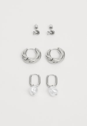 LOVEKNOTS 3 PACK - Ohrringe - silver-coloured