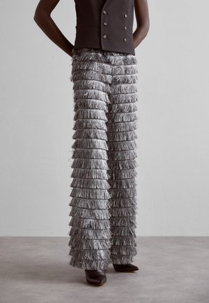 Alberta Ferretti TROUSERS - Housut - grey