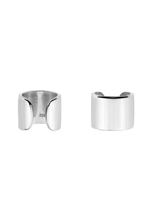 CUFF WIDE - Ohrringe - silver coloured