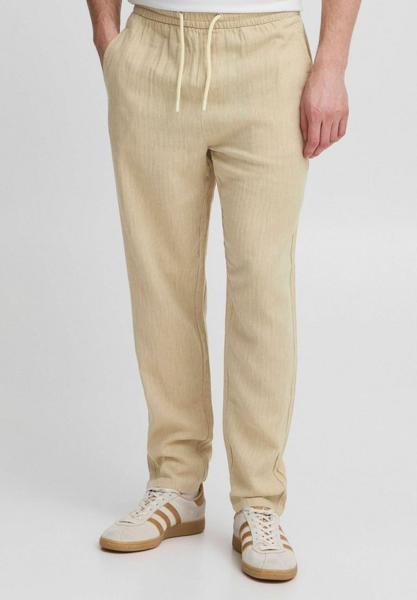 BHMORGAN LINEN MIX - Trousers - bleached sand
