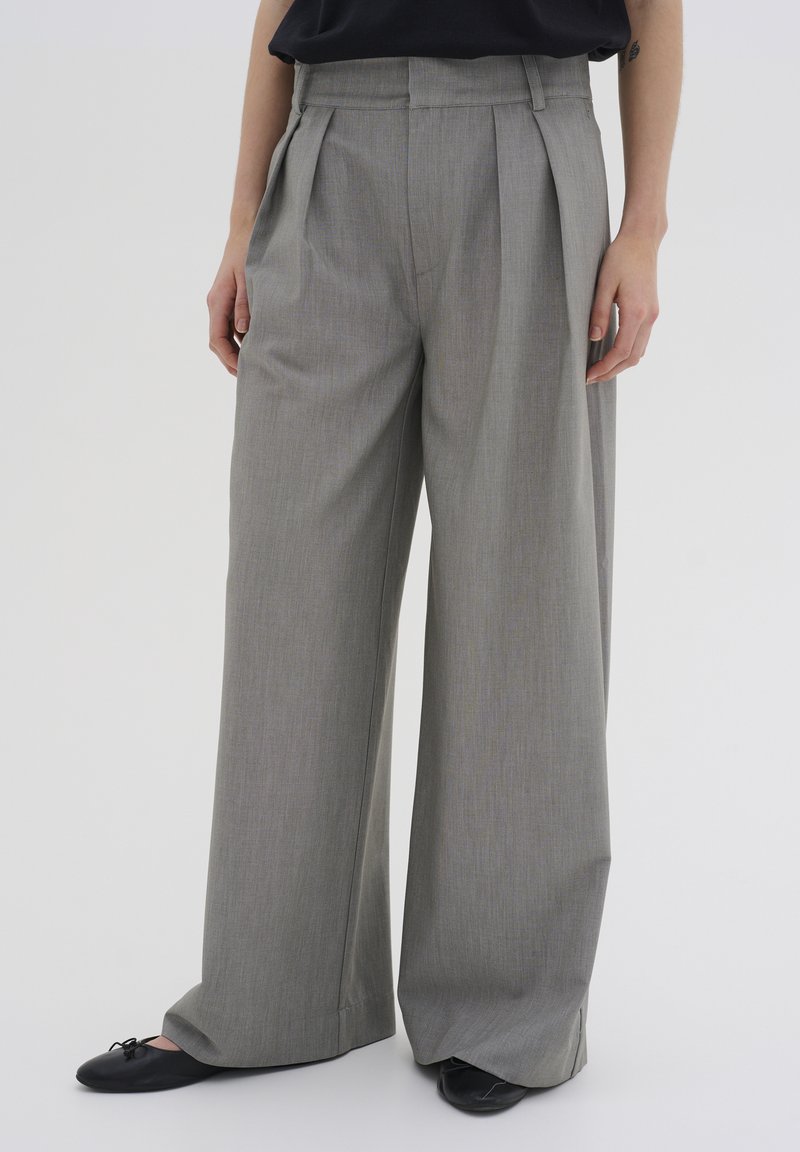 My Essential Wardrobe WIDE - Kalhoty - stormy grey