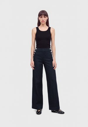 ONLY Tall, ONLMADISON HW - Дънки със свободна кройка - dark blue denim detail:rinsewash