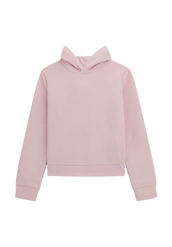 LOGO-PRÄGUNG - Kapuzenpullover - rose