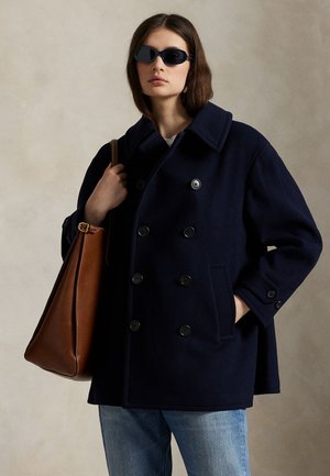 Polo Ralph Lauren WOOL MELTON PEACOAT - Manteau court - ink
