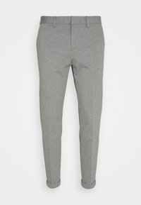 CROPPED - Chino - light grey twill