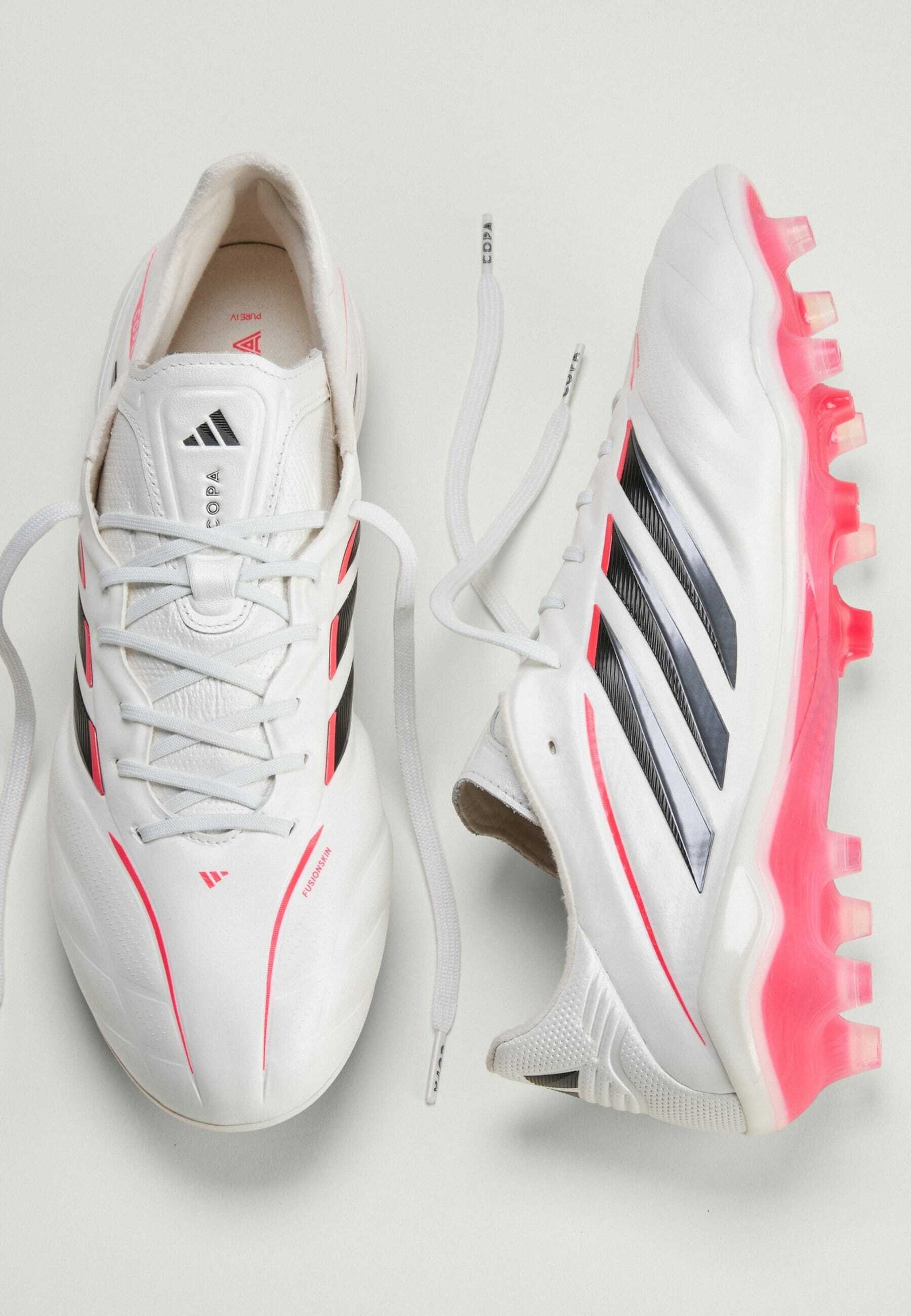 adidas Copa ホワイト/レッド スパイク adidas Performance COPA PURE ELITE - Firm-ground football boots