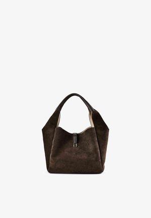 AIGNER, ZAIRA SCHULTERTASCHE LEDER 33 CM - Borsa a mano - soil brown