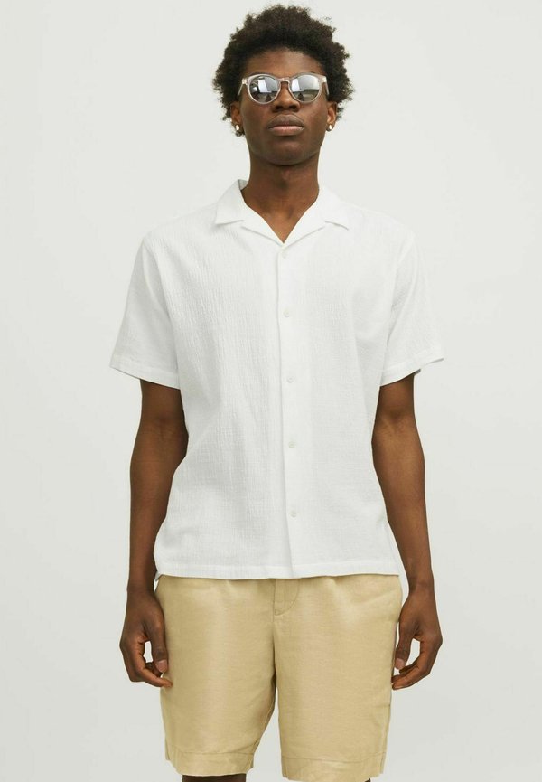 JORLUKE CRINKLE RESORT SHIRT - Shirt - cloud dancer