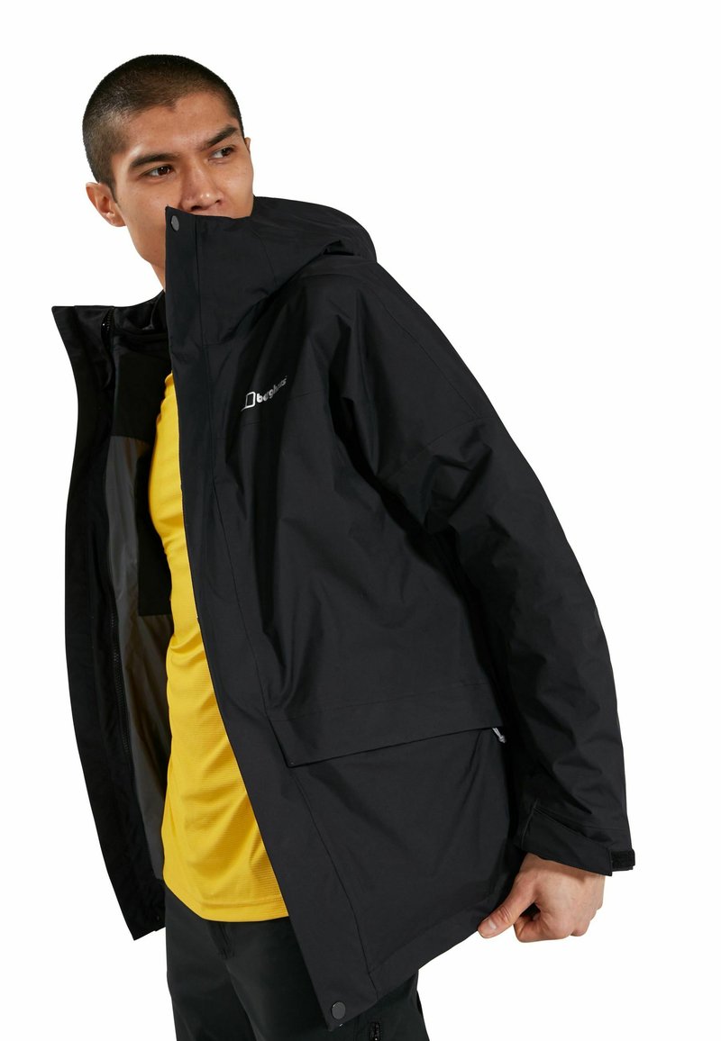 Herren Trenchcoats | Berghaus Parka black/schwarz - JX50885 Herren Trenchcoats | Berghaus Parka black/schwarz - JX50885