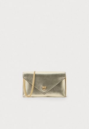 FLAT PURSE MINI - Mala a tiracolo - gold-coloured