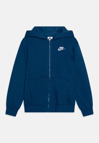 Nike Sportswear - CLUB UNISEX - Felpa con zip - court blue/white Immagine in miniatura 1