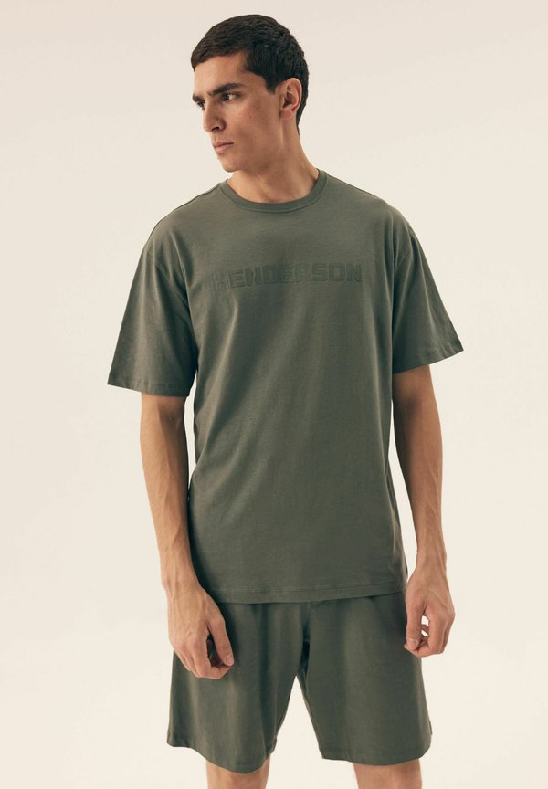 SET - Nachtwäsche Set - khaki